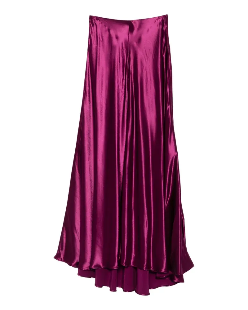 Alberta Ferretti high-waisted long skirt - Violett Violett