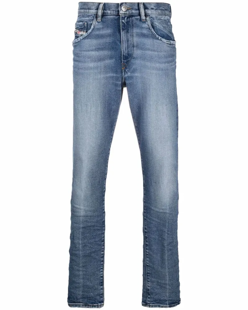 Diesel D-Strukt Slim-Fit-Jeans - Blau Blau