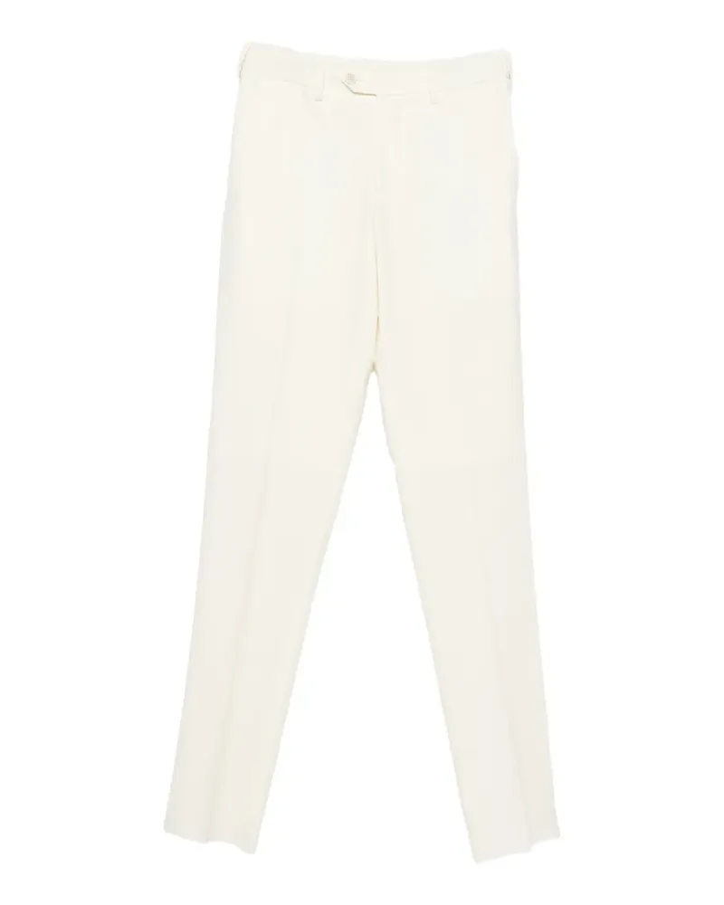 LARDINI Paw elasticated-waist trousers - Nude Nude