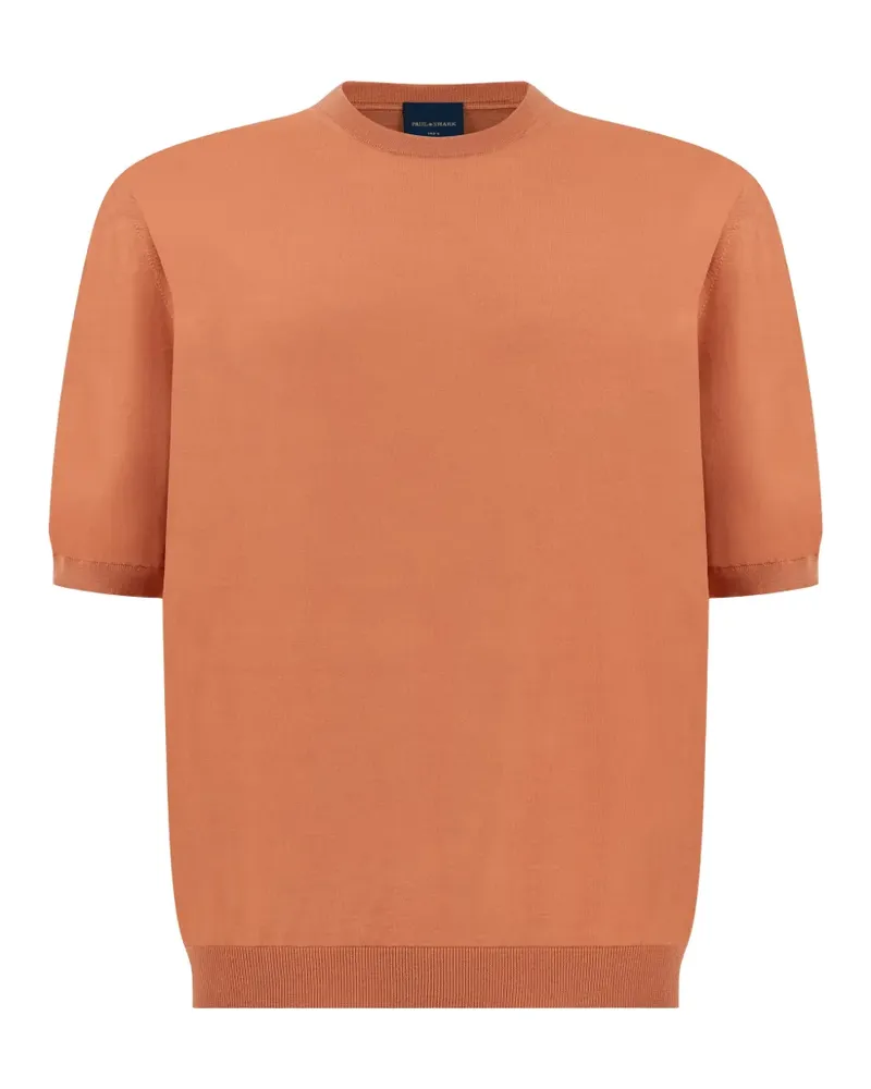 Paul & Shark 140 T-Shirt aus Wolle - Orange Orange