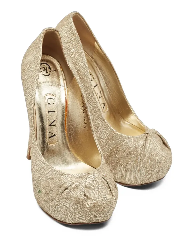 Gina Claire Pumps mit Absatz - Gold Gold