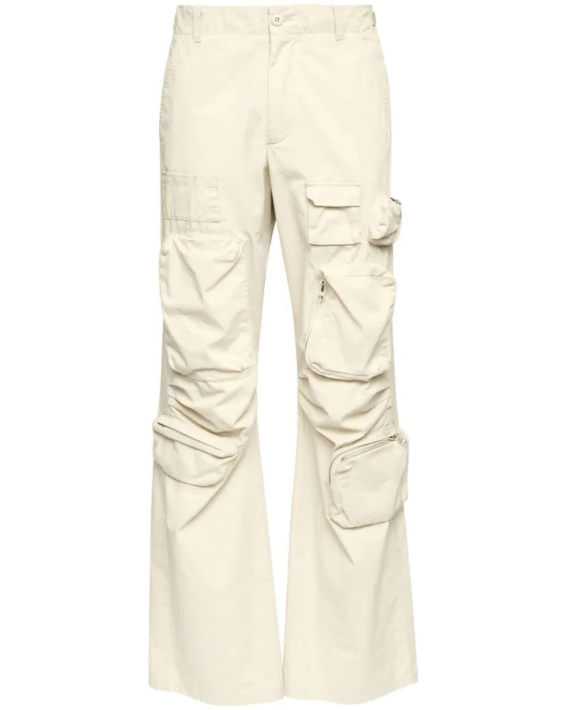 Maison Margiela Gabardine-Cargohose - Nude Nude