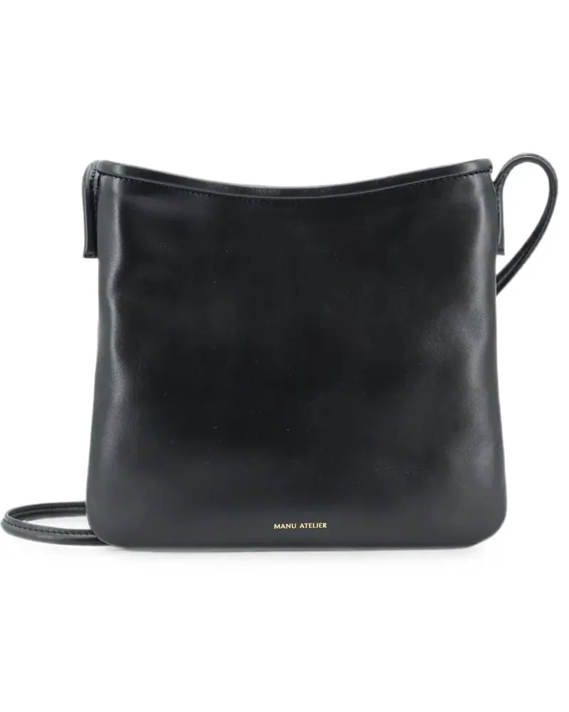 Manu Atelier Fidèle leather crossbody bag - Schwarz Schwarz