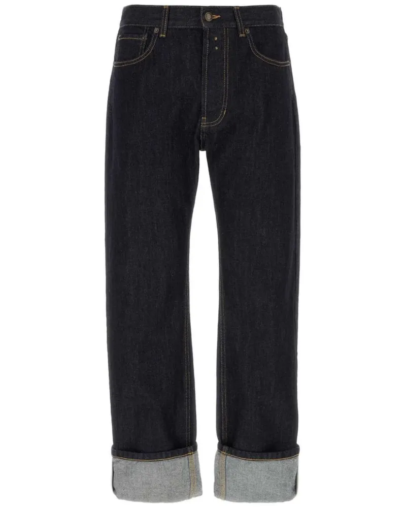 Alexander McQueen Jeans mit geradem Bein - Blau Blau