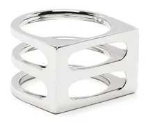 Cage Ring aus recyceltem Sterlingsilber
