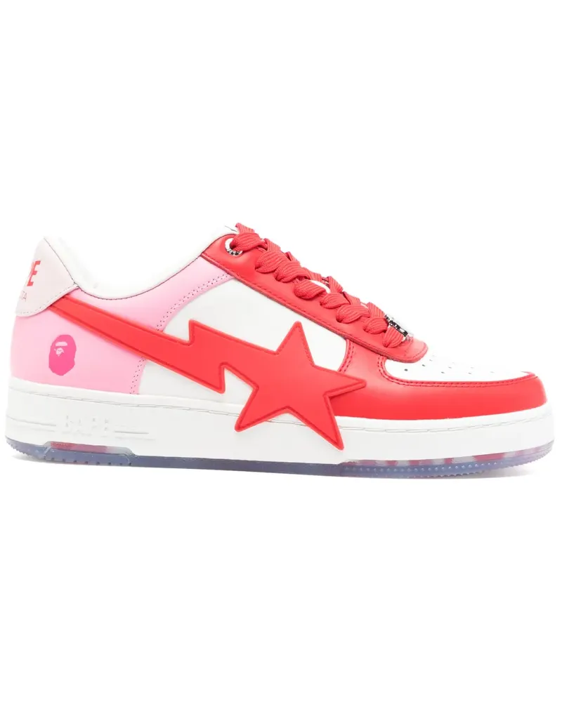BAPE Sneakers mit Logo - Rosa Rosa