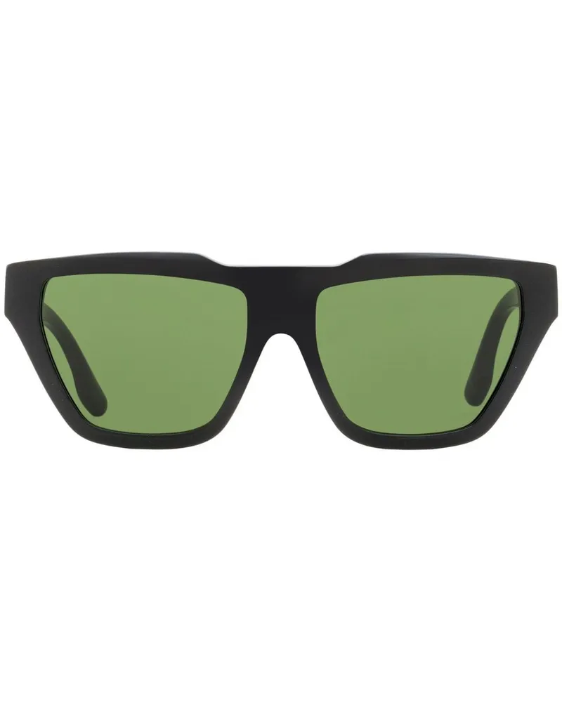 Victoria Beckham Eckige VB145S Sonnenbrille - Schwarz Schwarz