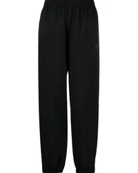 Alexander Wang Jogginghose mit Logo-Print Schwarz