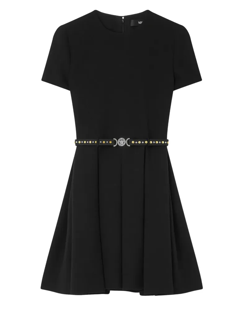 Versace Mnikileid in A-Linie - Schwarz Schwarz