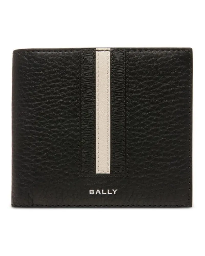 Bally Ribbon Portemonnaie Schwarz