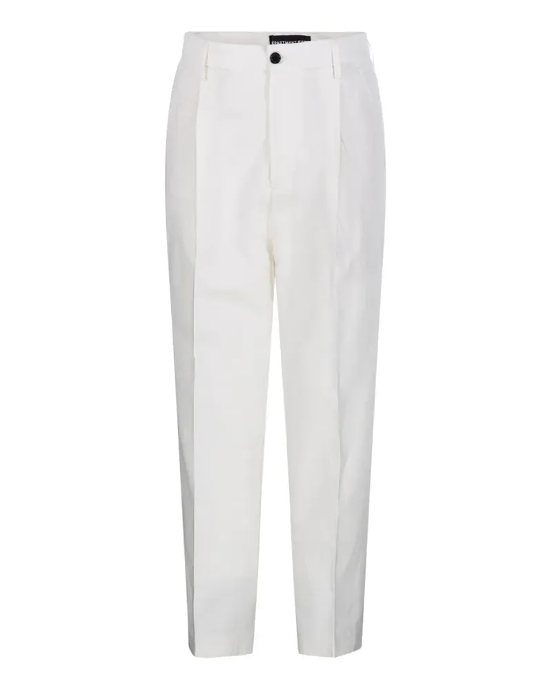 Department 5 pleated trousers - Weiß Weiß
