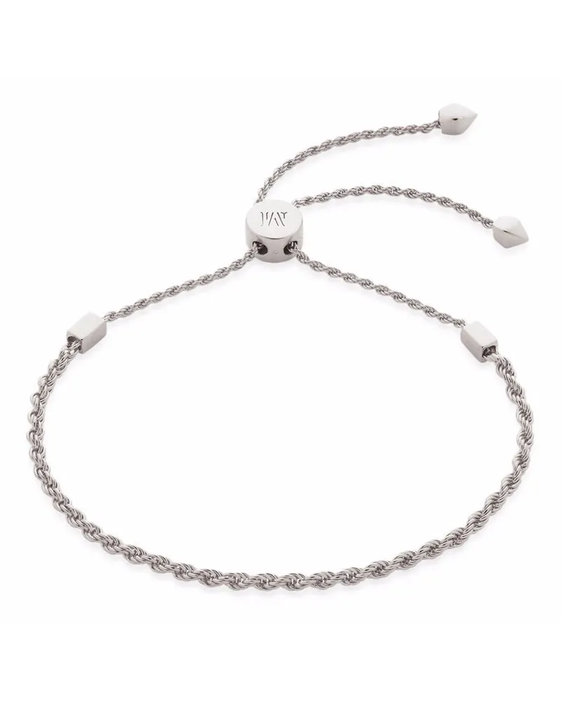 Monica Vinader Corda Armband - Silber Silber