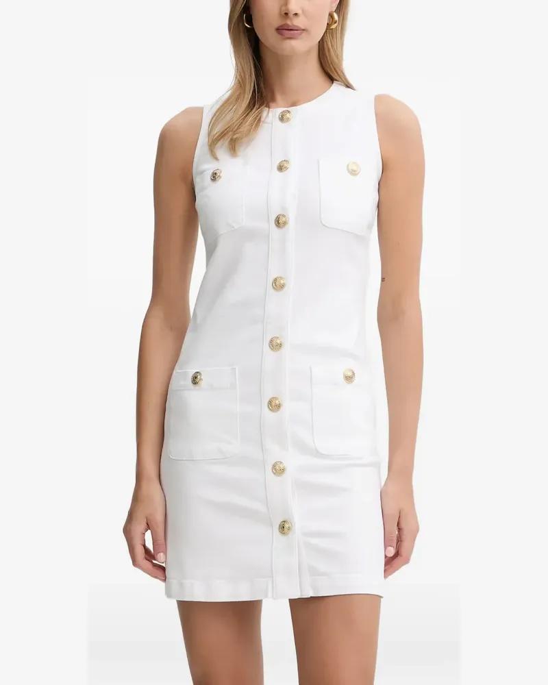 Liu Jo button-up mini dress - Weiß Weiß
