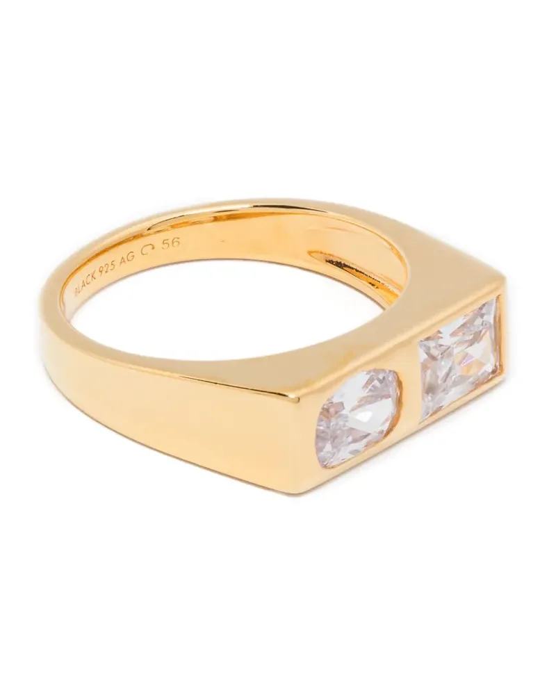 Maria Black Us Three signet ring - Gold Gold