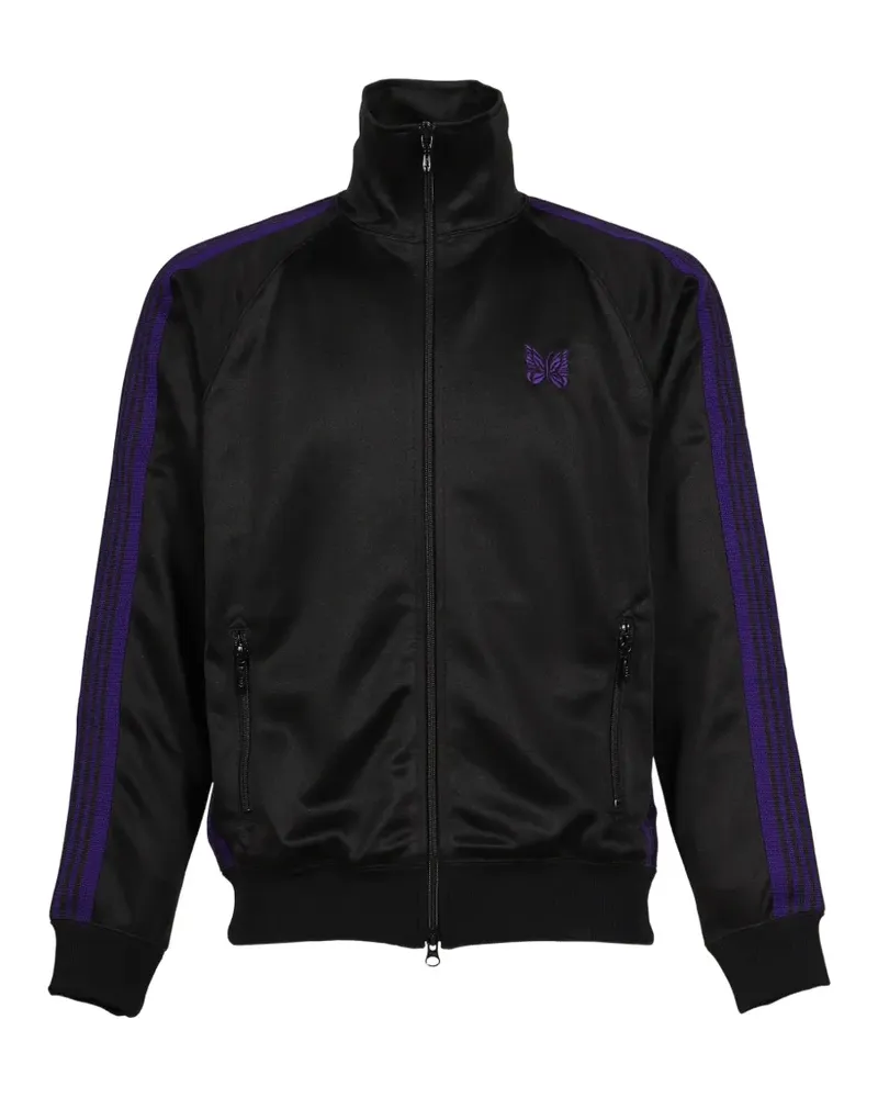 NEEDLES Bestickte Sportjacke - Schwarz Schwarz