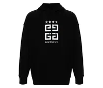Hoodie mit 4G-Print - Schwarz