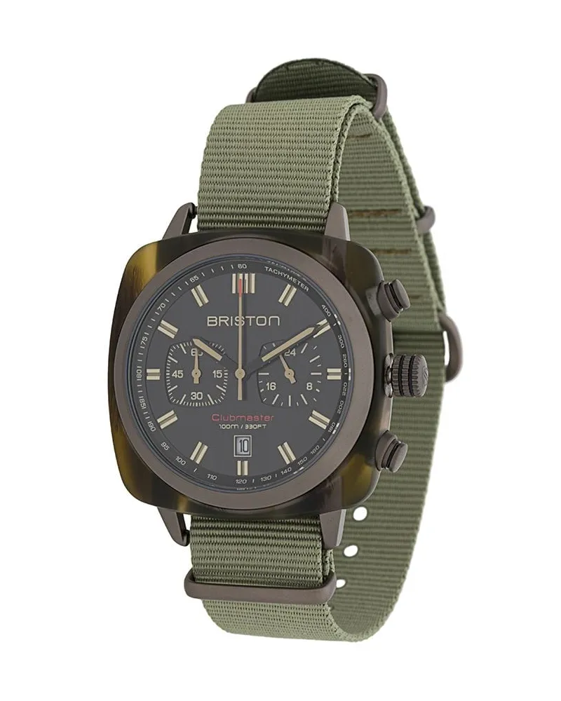 BRISTON Clubmaster Sport Jungle' Armbanduhr - Schwarz Schwarz
