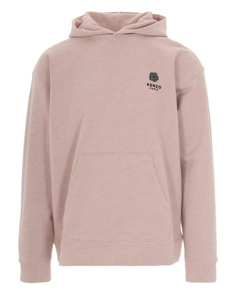 Kenzo Hoodie mit Boke Flower-Stickerei - Rosa Rosa