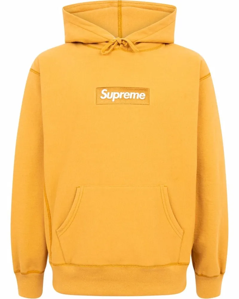 Supreme Being Hoodie mit Logo Orange