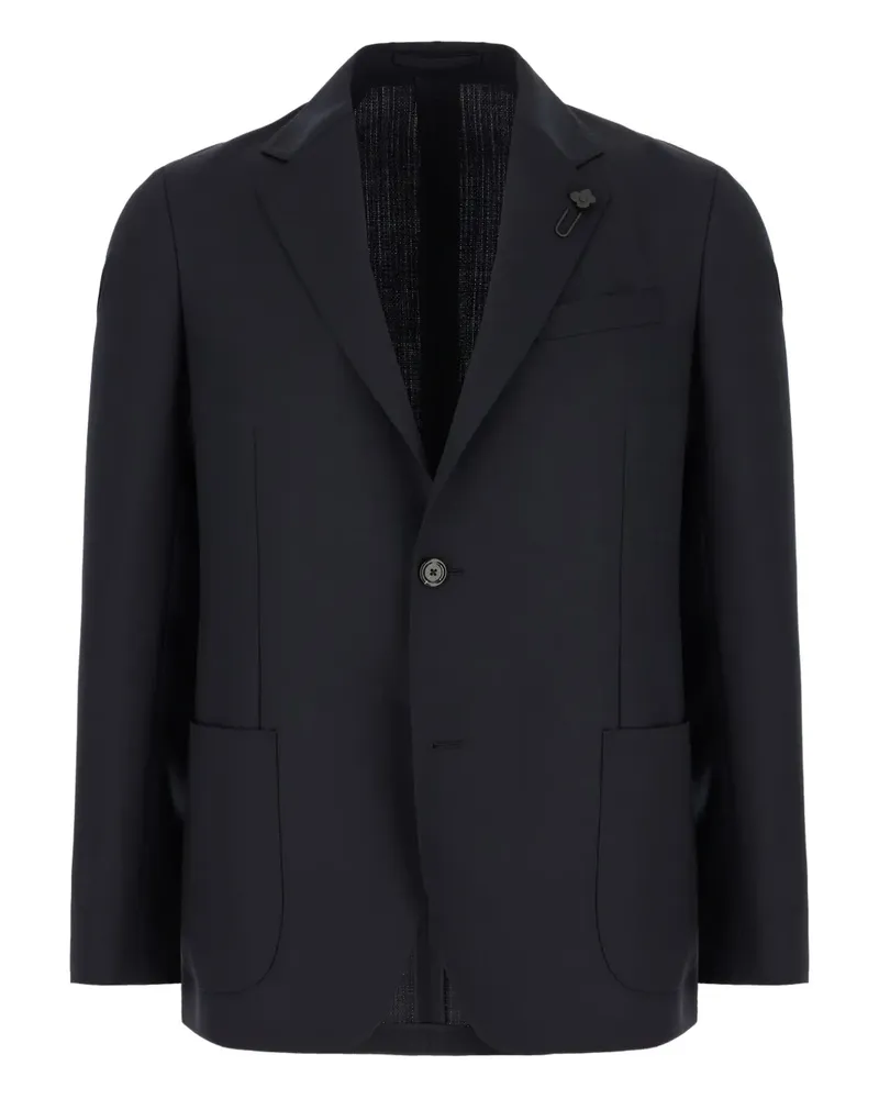 LARDINI Einreihiges Sakko - Blau Blau