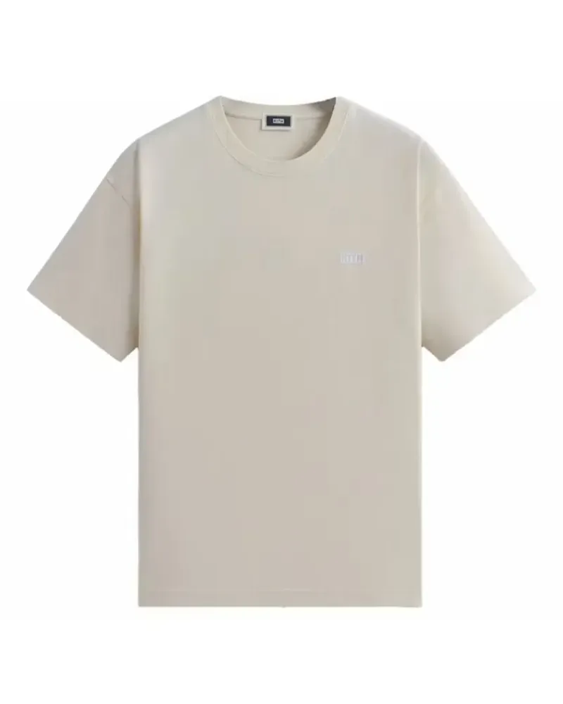 KITH T-Shirt mit Logo-Stickerei - Nude Nude