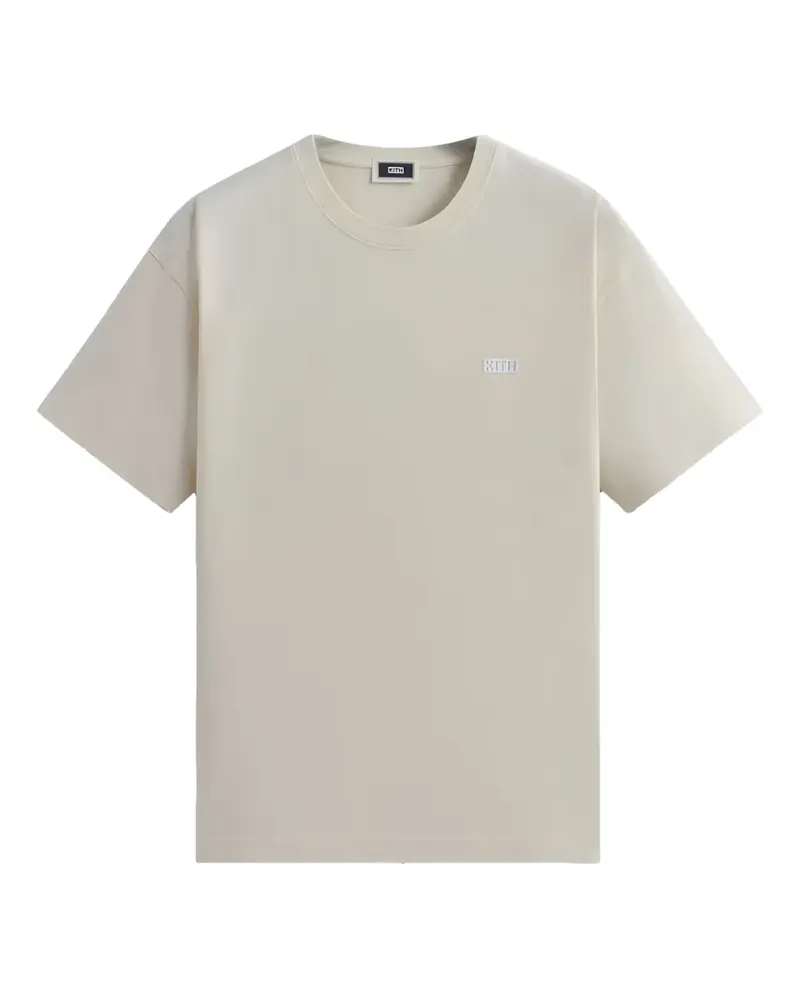 KITH T-Shirt mit Logo-Stickerei - Nude Nude