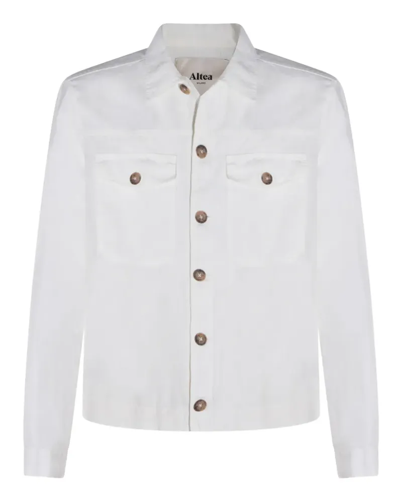 Altea Jacke mit Klappentasche - Weiß Weiß