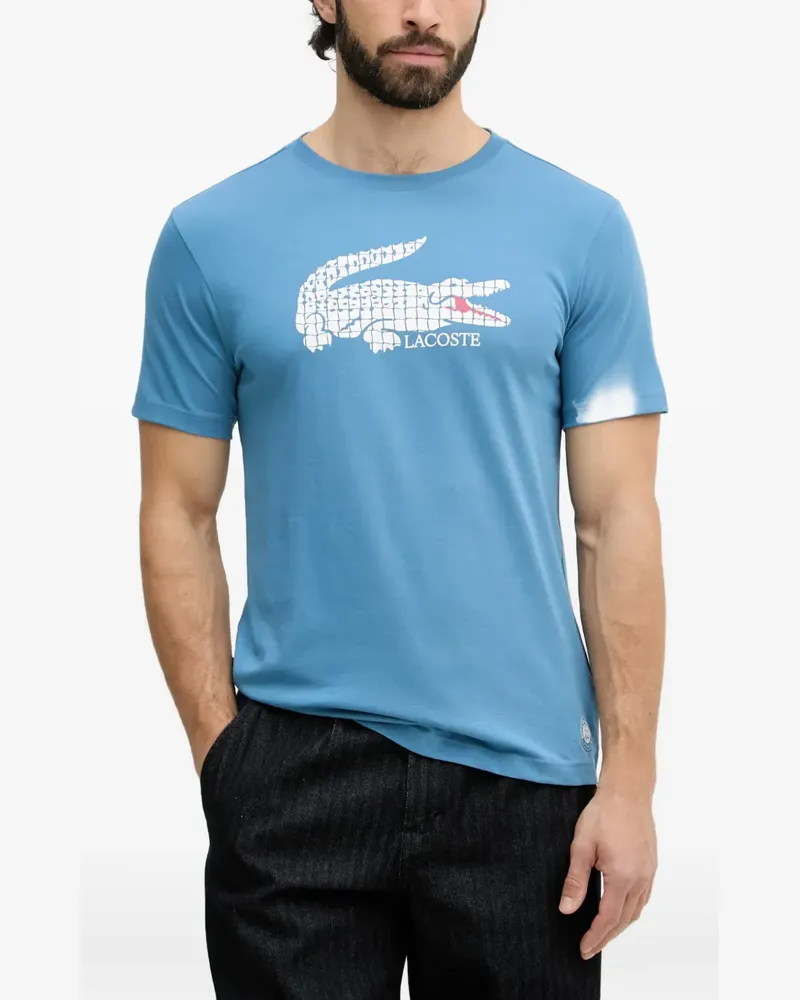 Lacoste Roland-Garros T-Shirt - Blau Blau
