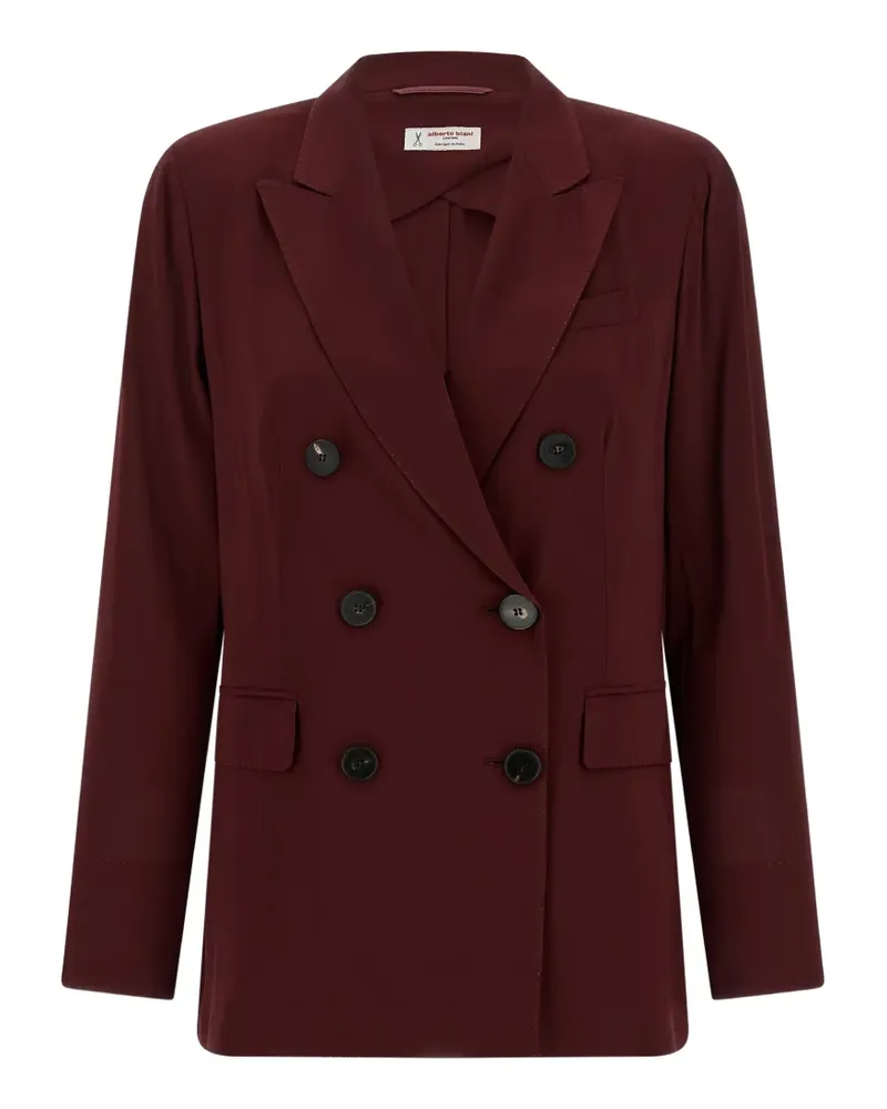 Alberto Biani double-breasted blazer - Rot Rot