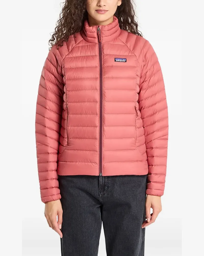 Patagonia Gesteppte Jacke mit Logo-Patch - Rosa Rosa