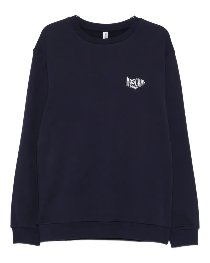 Moschino crew neck sweatshirt - Blau Blau