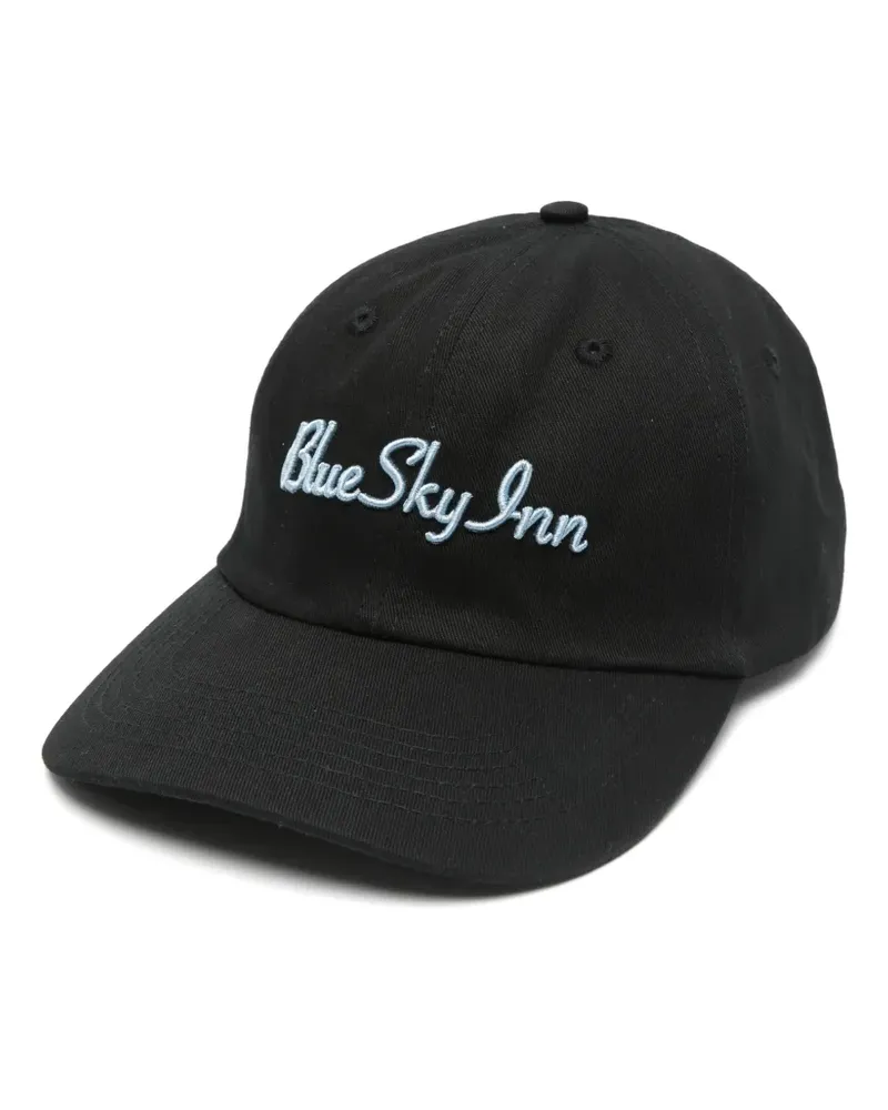 Blue Sky Inn Baseballkappe mit Logo-Stickerei - Schwarz Schwarz