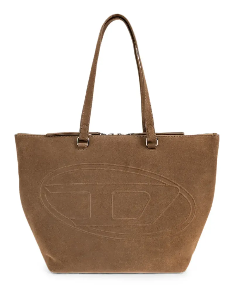 Diesel 1DR Dome debossed-logo tote bag - Braun Braun