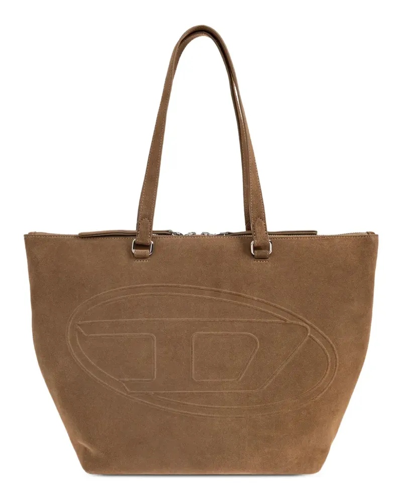 Diesel 1DR Dome debossed-logo tote bag - Braun Braun