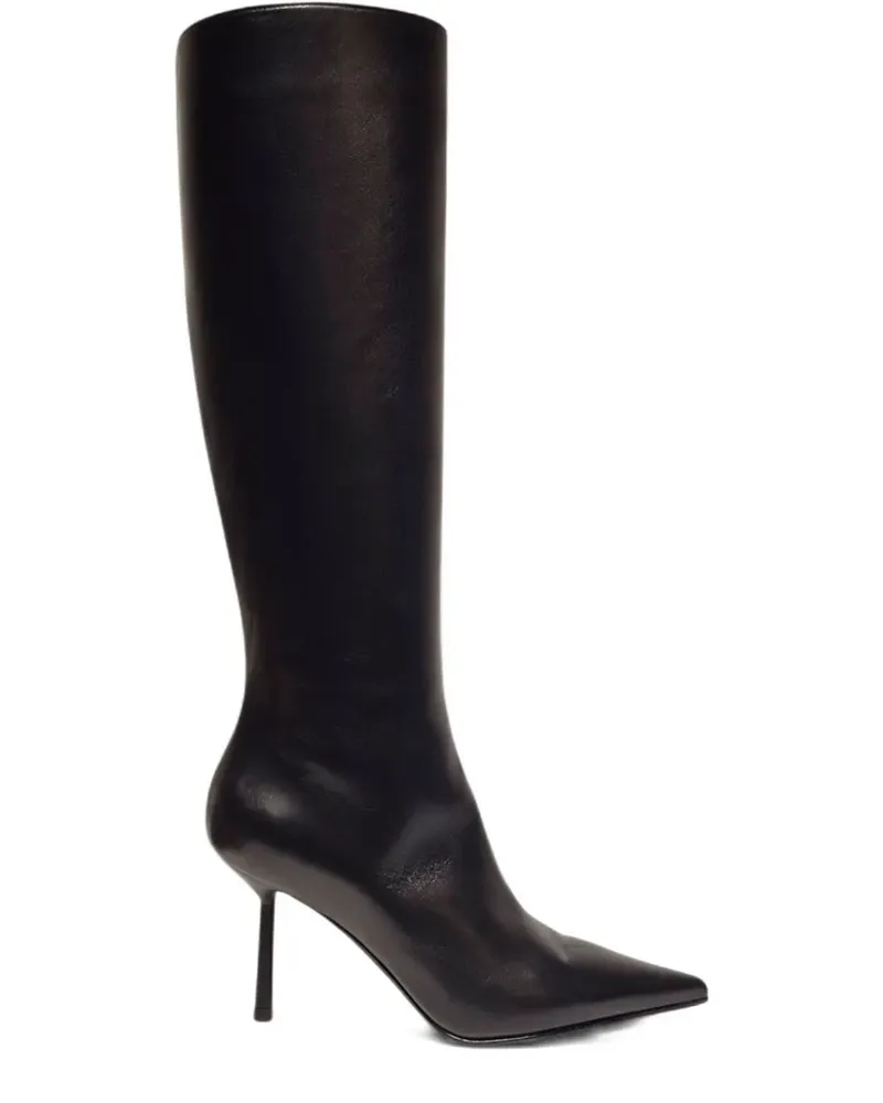 Le Silla Bella Stiefel mit spitzer Kappe 120mm - Schwarz Schwarz