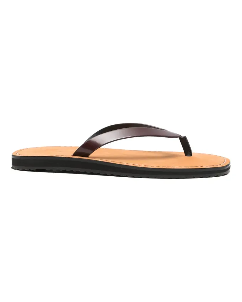 The Row City thong-strap sandals - Rot Rot