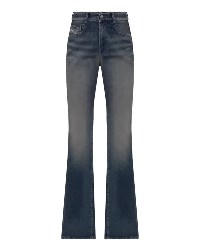 Diesel 1973 D-Partt embroidered-logo jeans - Blau Blau