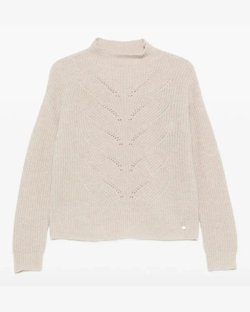 Herno Pullover aus Pointelle-Strick - Nude Nude