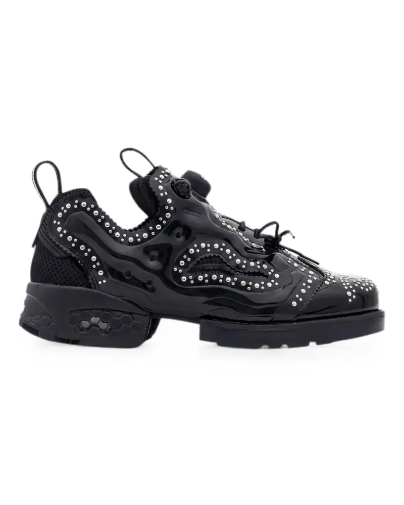 Reebok Instapump Fury studded platform sneakers - Schwarz Schwarz