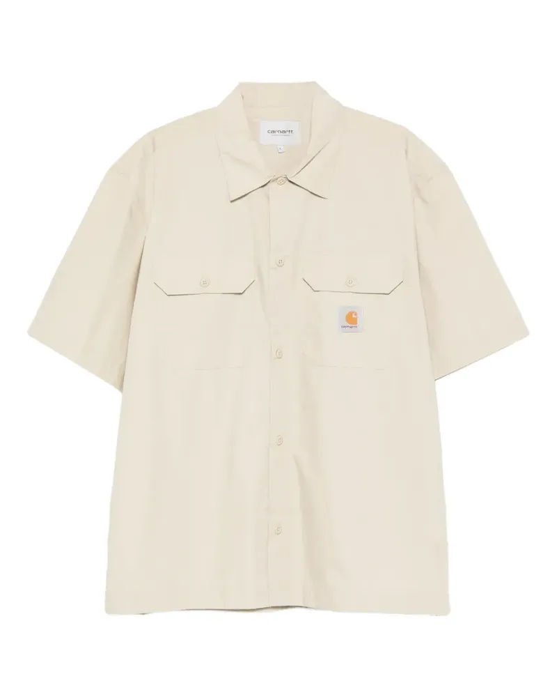 Carhartt WIP Carft Hemd mit Tasche - Nude Nude