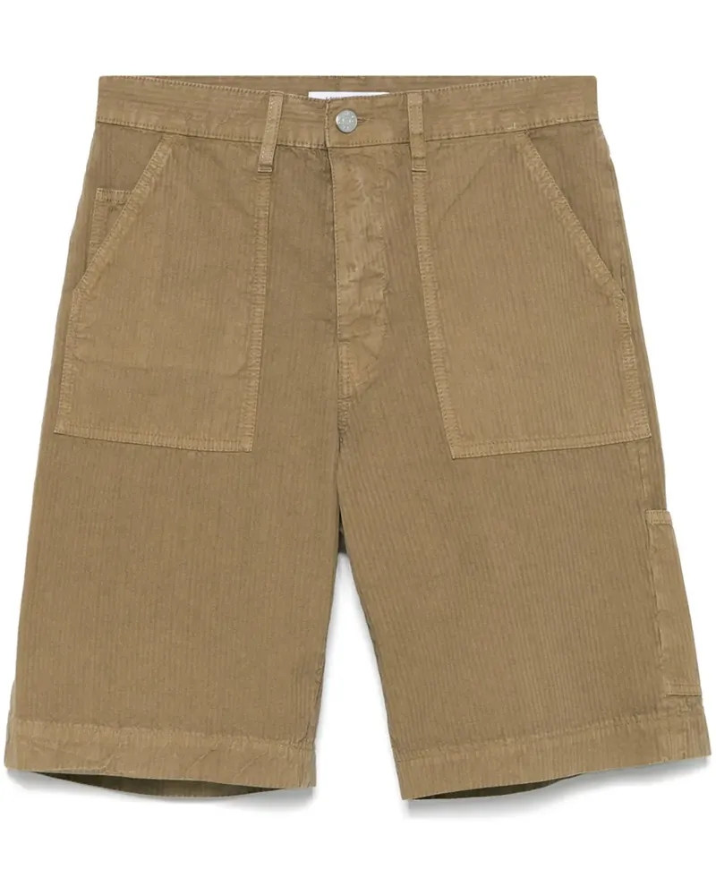 Sunflower Wide Twist Shorts - Braun Braun