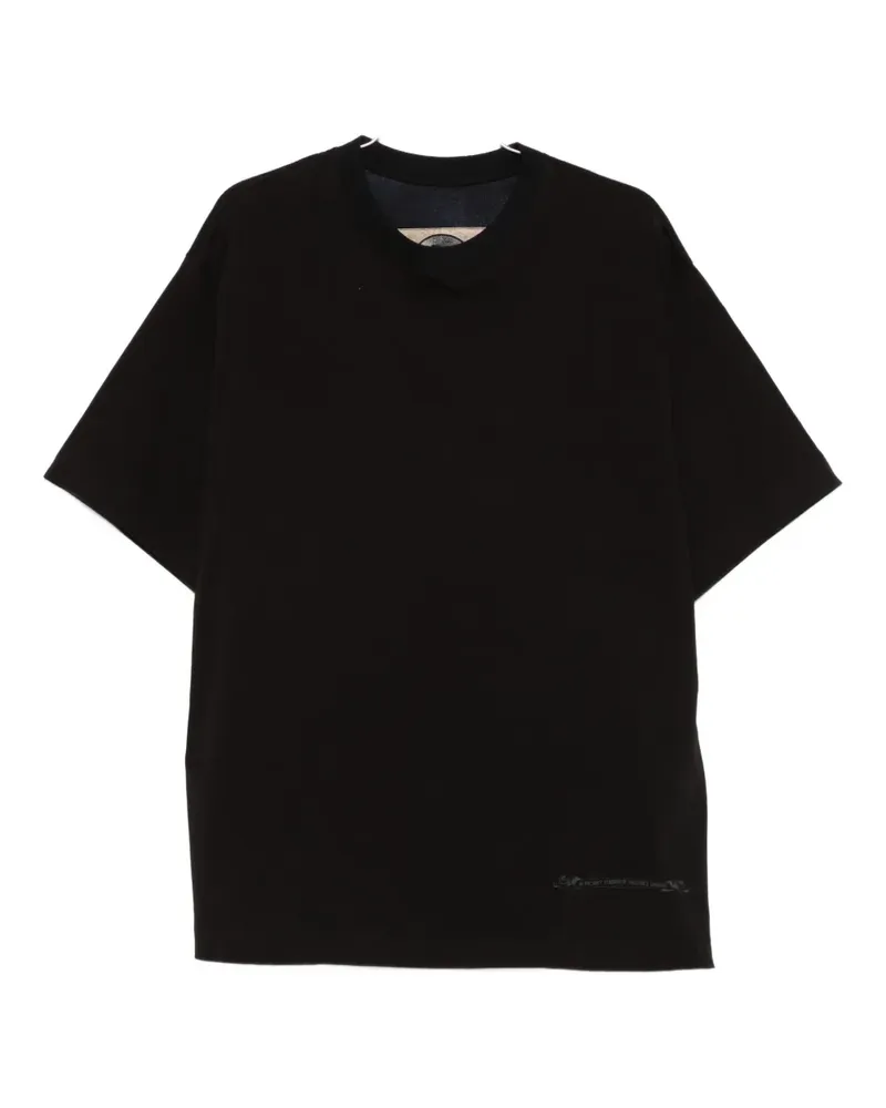 Ziggy Chen T-Shirt mit Print - Schwarz Schwarz