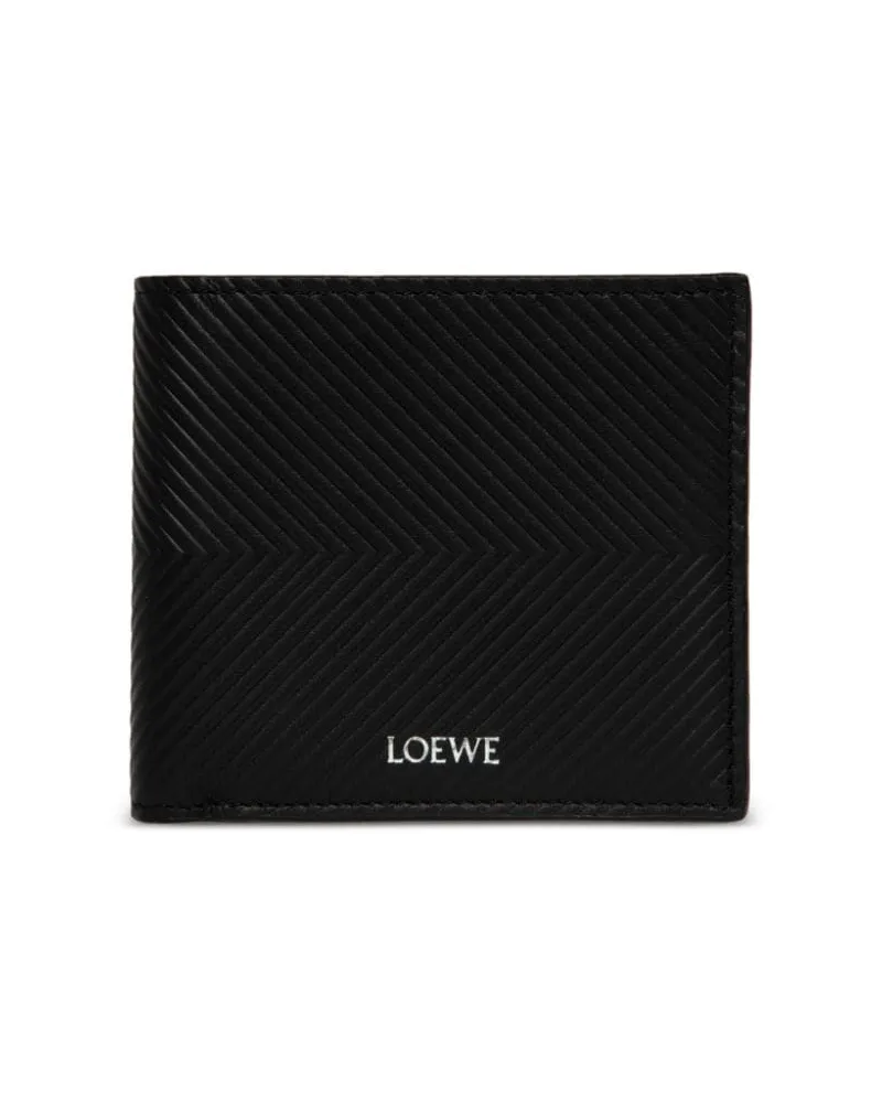 Loewe Portemonnaie mit Stempel - Schwarz Schwarz