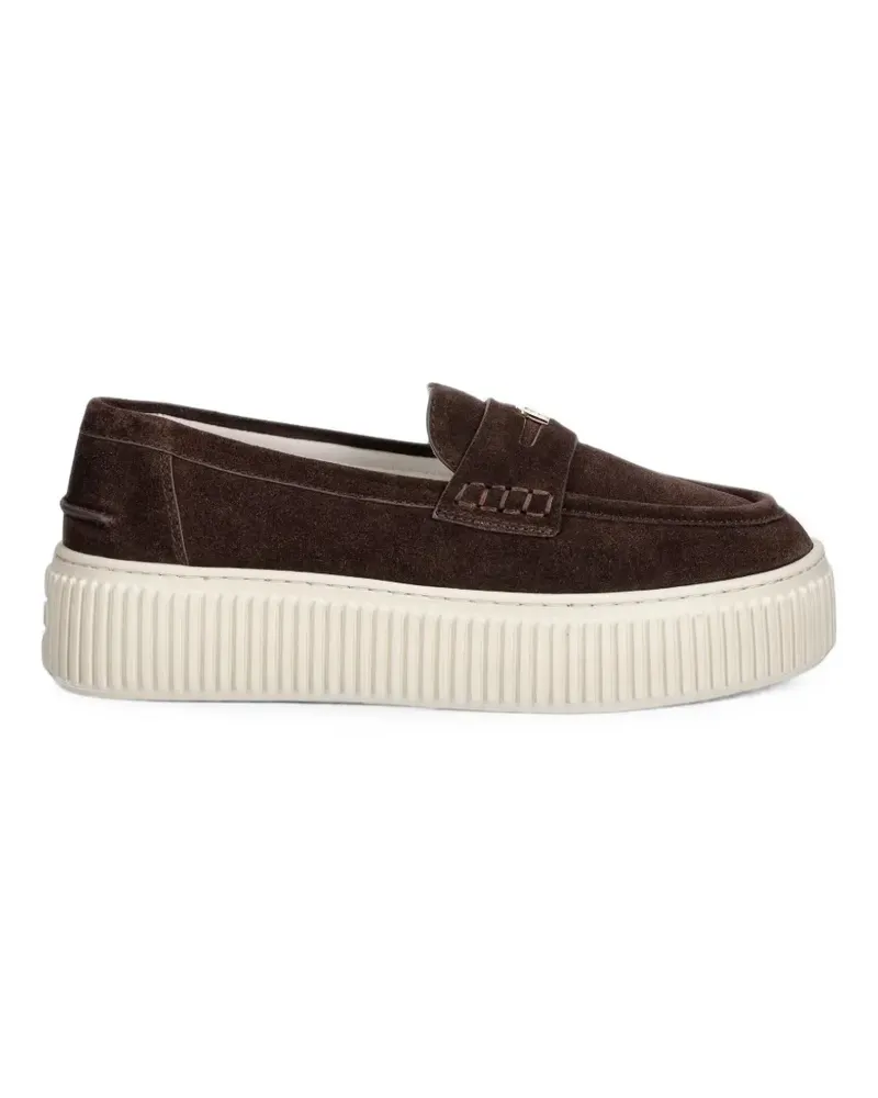 Furla Loafer mit Plateau - Braun Braun