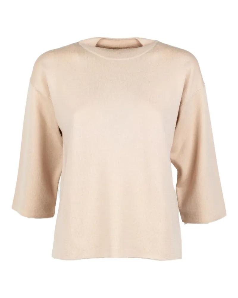 MARELLA three-quarter sleeve sweater - Nude Nude