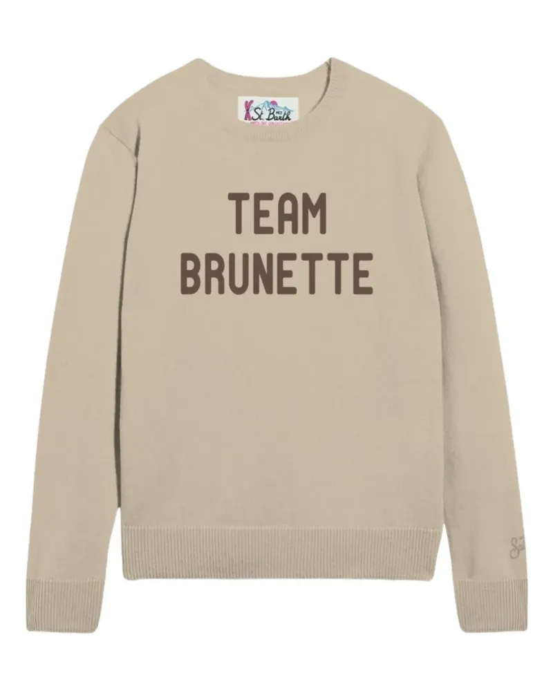 MC2 Saint Barth Team Brunette Pullover - Nude Nude