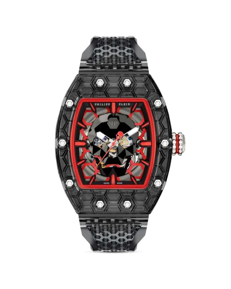 Philipp Plein Crypto King 55mm - Grau Grau