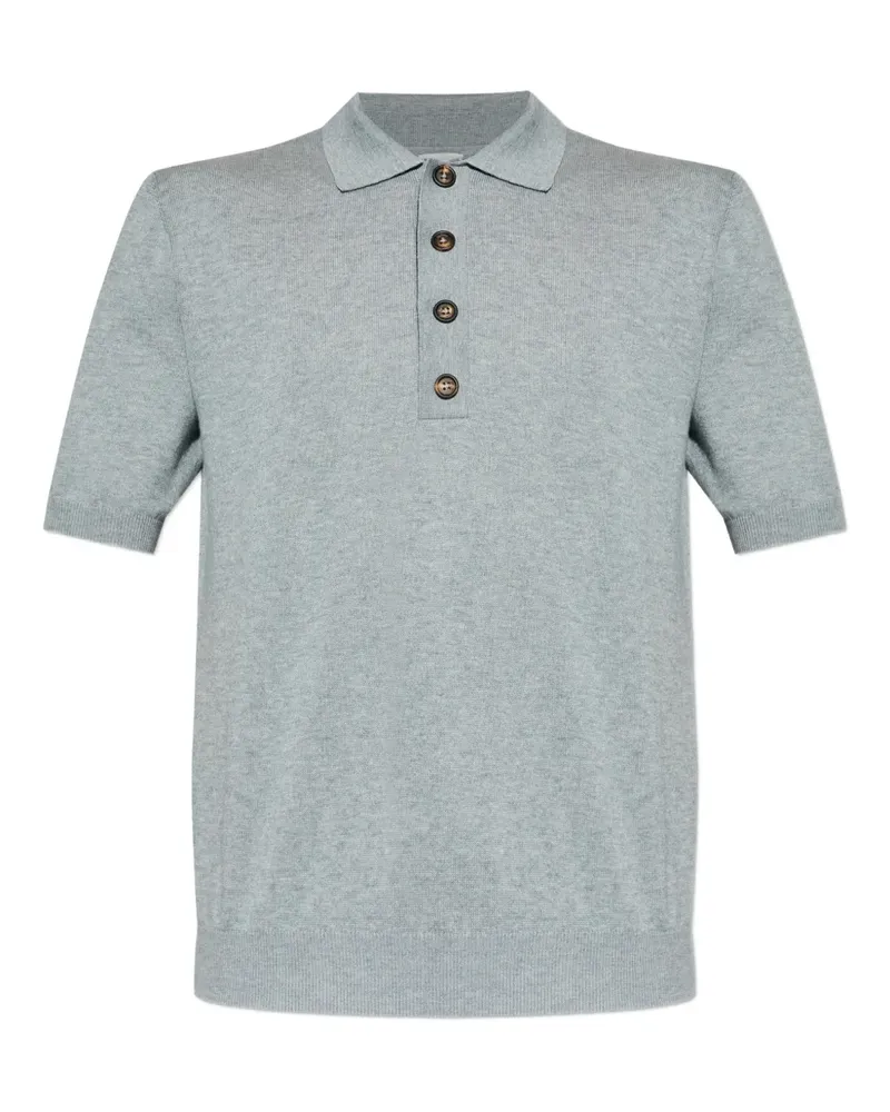 Eleventy buttoned polo shirt - Grau Grau