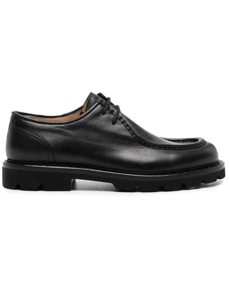 Scarosso Damiano Derby-Schuhe - Schwarz Schwarz