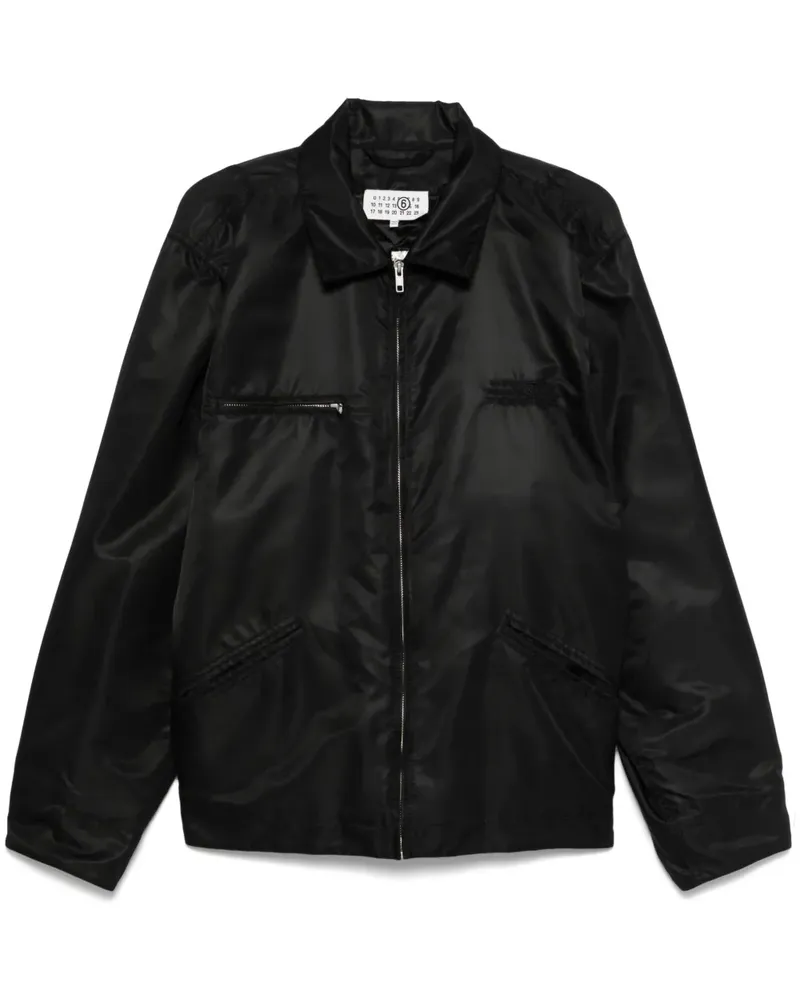 Maison Margiela Gefütterte Bomberjacke - Schwarz Schwarz